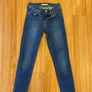 Levis 710 super skinny jeans
